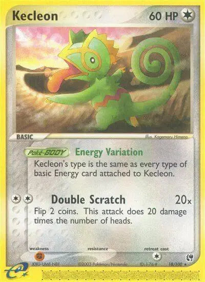 Kecleon - 18/100 - Sandstorm