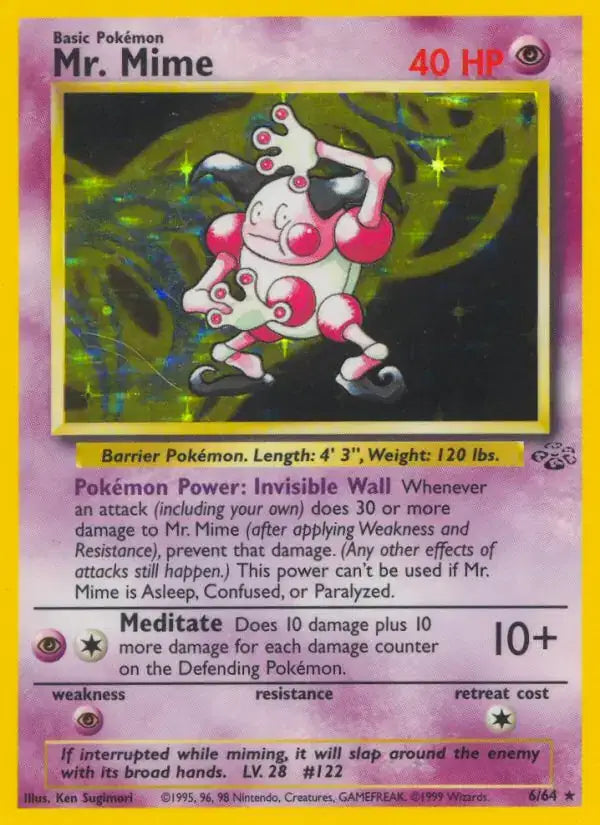 Mr. Mime - 6/64 - Jungle