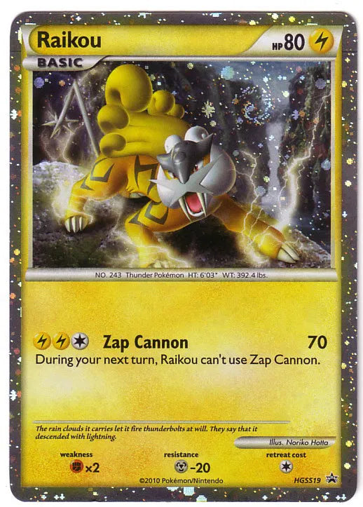 Raikou - HGSS19 - HGSS Promos