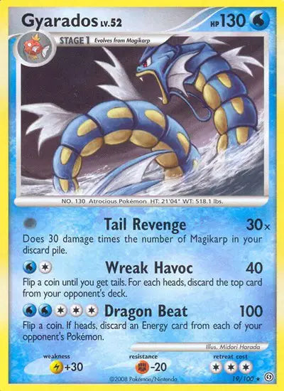 Gyarados - 19/100 - StormFront