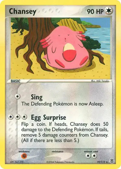 Chansey - 19/112 - Ex FireRed & LeafGreen