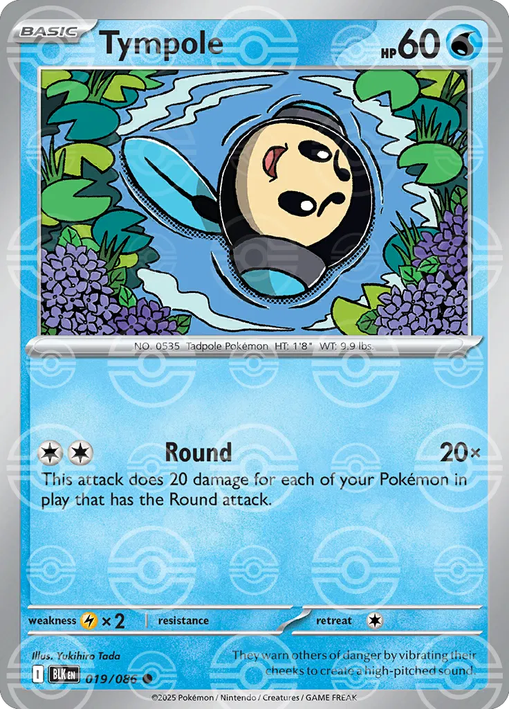 Tympole - 019/086 - Black Bolt