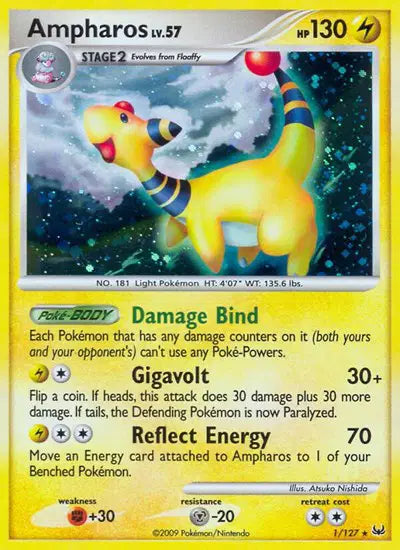 Ampharos - 1/127 - Platinum