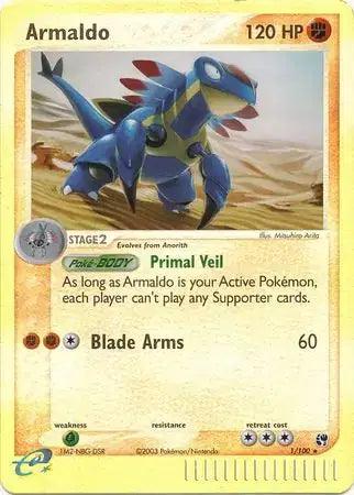 Armaldo - 1/100 - Sandstorm