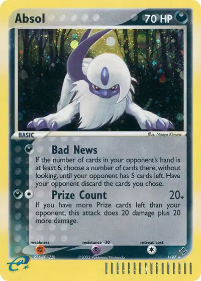 Absol - 1/97 - Ex Dragon