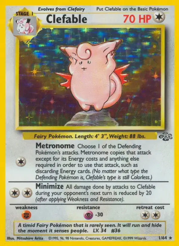Clefable - 1/64 - Jungle