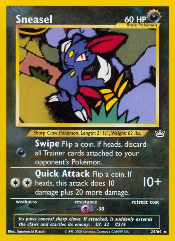 Sneasel - 24/64 - Neo Revelation