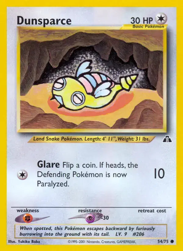 Dunsparce - 54/75 - Neo Discovery