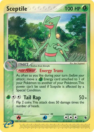 Sceptile - 20/109 - Ruby & Sapphire