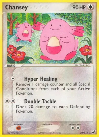 Chansey - 20/115 - Unseen Forces