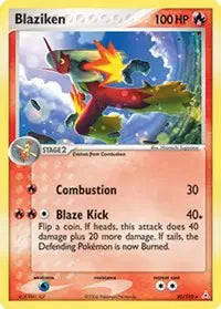Blaziken - 20/110 - Holon Phantoms