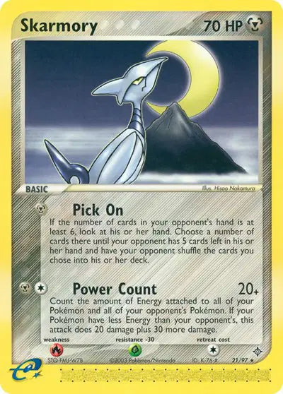 Skarmory - 21/97 - Ex Dragon