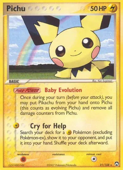 Pichu - 21/108 - Ex Power Keepers