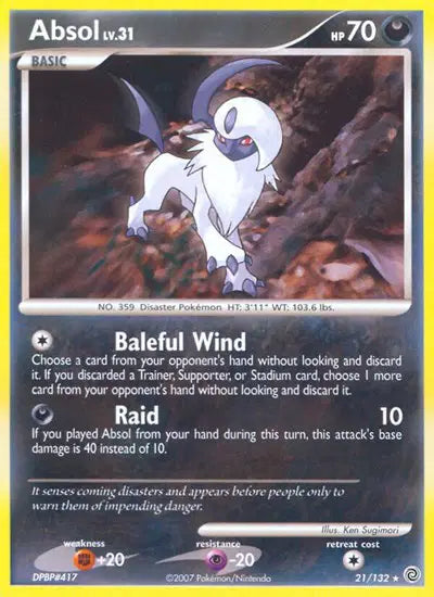 Absol - 21/132 - Secret Wonders