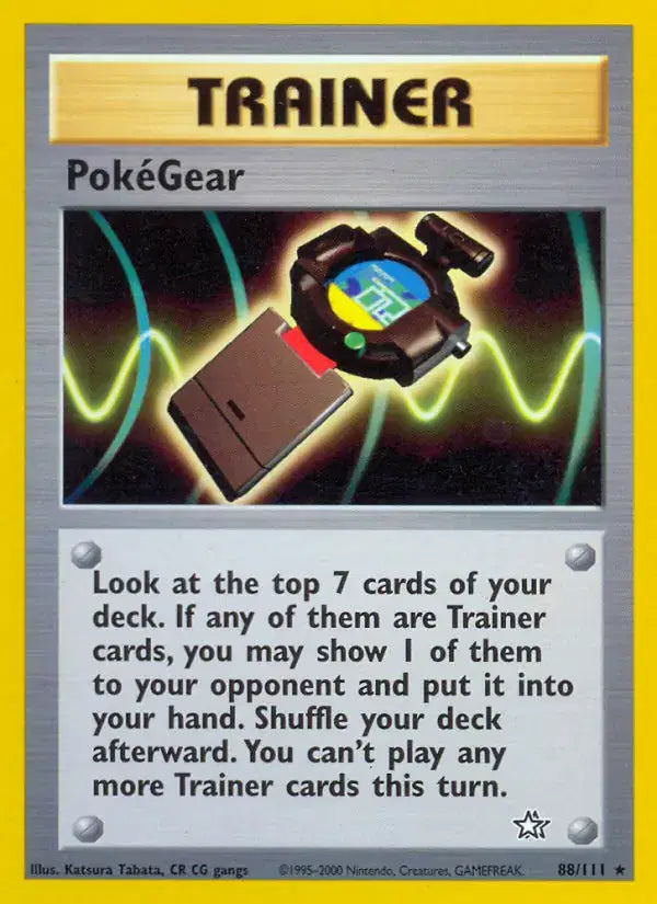 PokeGear - 88/111 - Neo Genesis