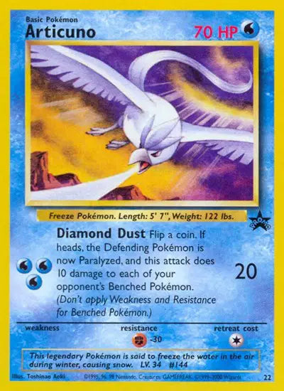 Articuno - 22 - WoTC Promo