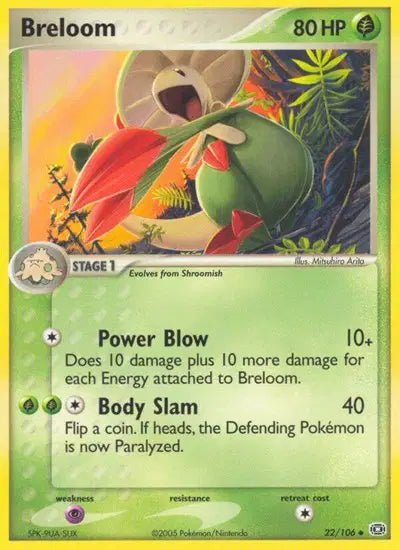 Breloom - 22/106 - EX Emerald