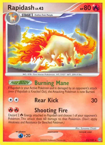 Rapidash - 22/100 - StormFront