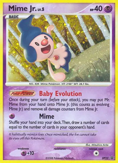 Mime Jr. - DP22 - Diamond and Pearl Promo