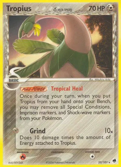 Tropius - 23/101 - Ex Dragon Frontiers