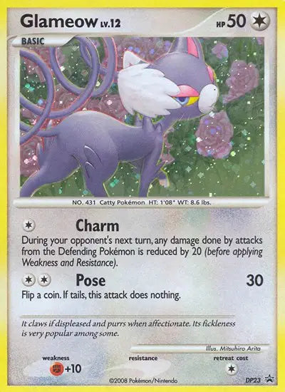 Glameow - DP23 - Diamond and Pearl Promo