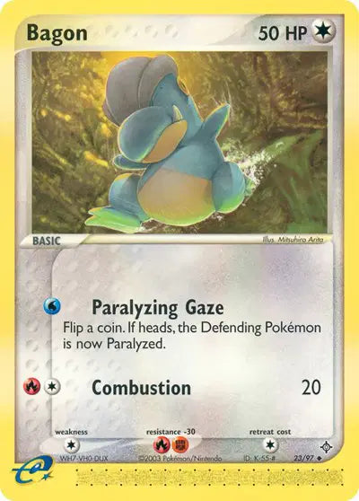 Bagon - 23/97 - Ex Dragon