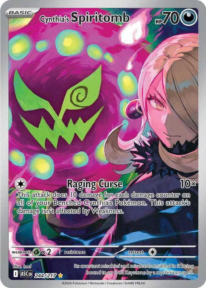 Cynthia's Spiritomb - 244/217 - Ascended Heroes