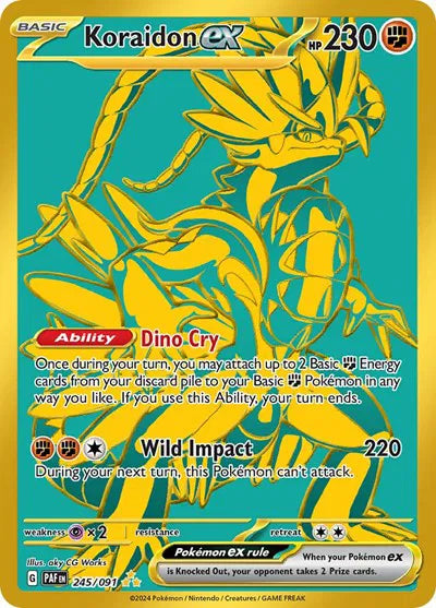 Koraidon ex - 245/091 - Paldean Fates