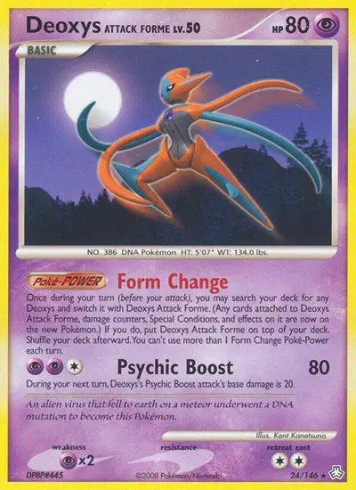 Deoxys Attack Forme - 24/146 - Legends Awakened