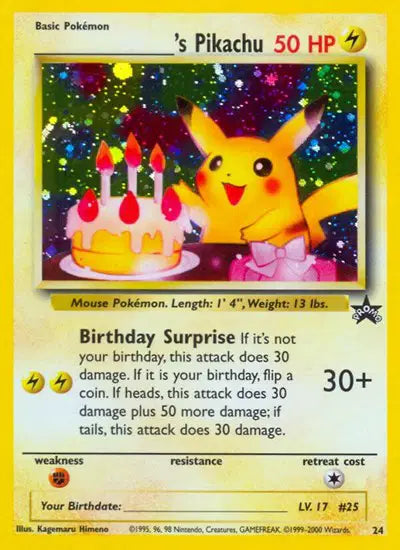 ______'s Pikachu - 24 - WoTC Promo