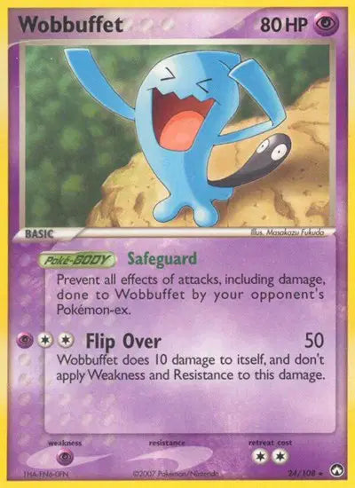 Wobbuffet - 24/108 - Ex Power Keepers