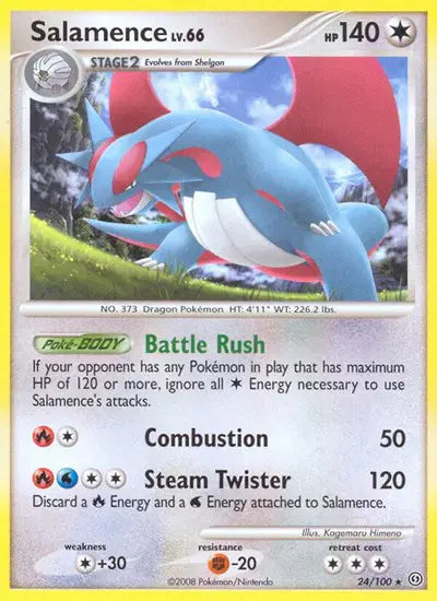 Salamence - 24/100 - StormFront