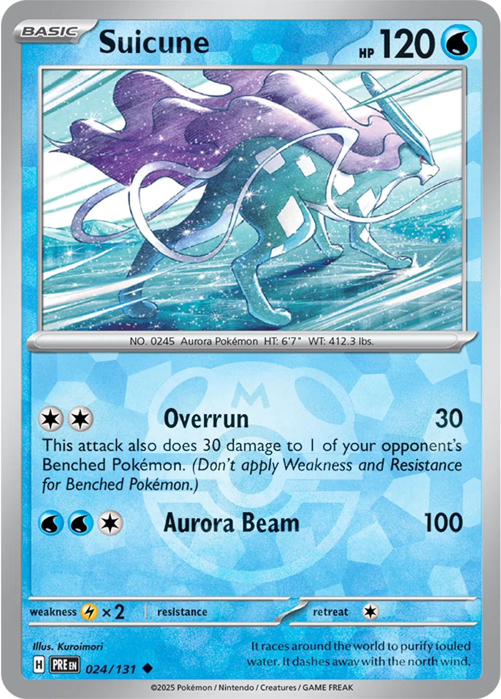 Suicune - 024/131 - Prismatic Evolutions