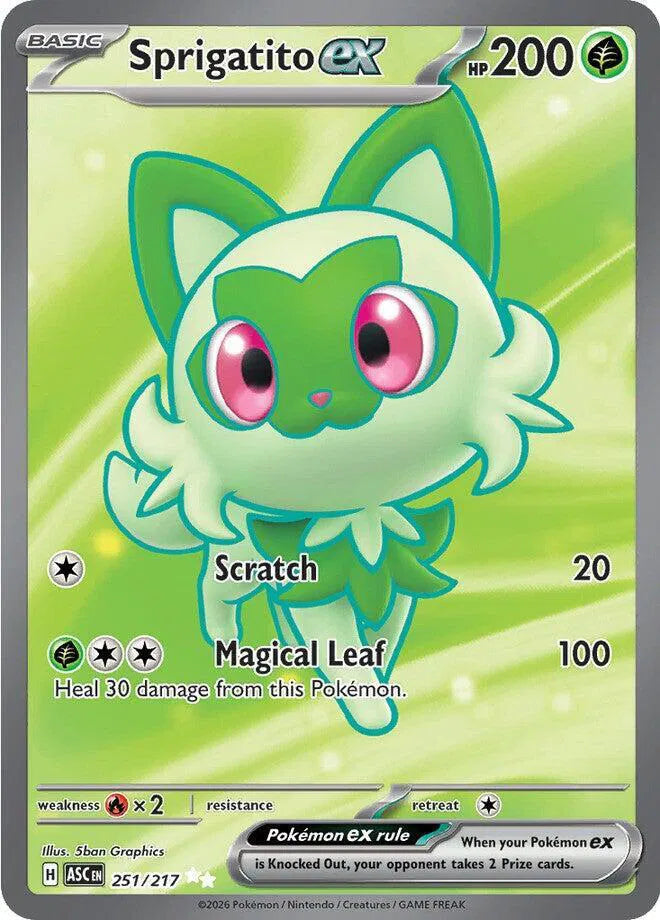 Sprigatito ex - 251/217 - Ascended Heroes