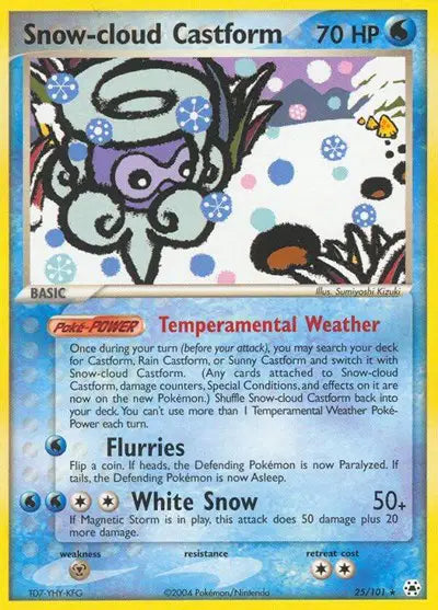 Snow - 25/101 - EX Hidden Legends