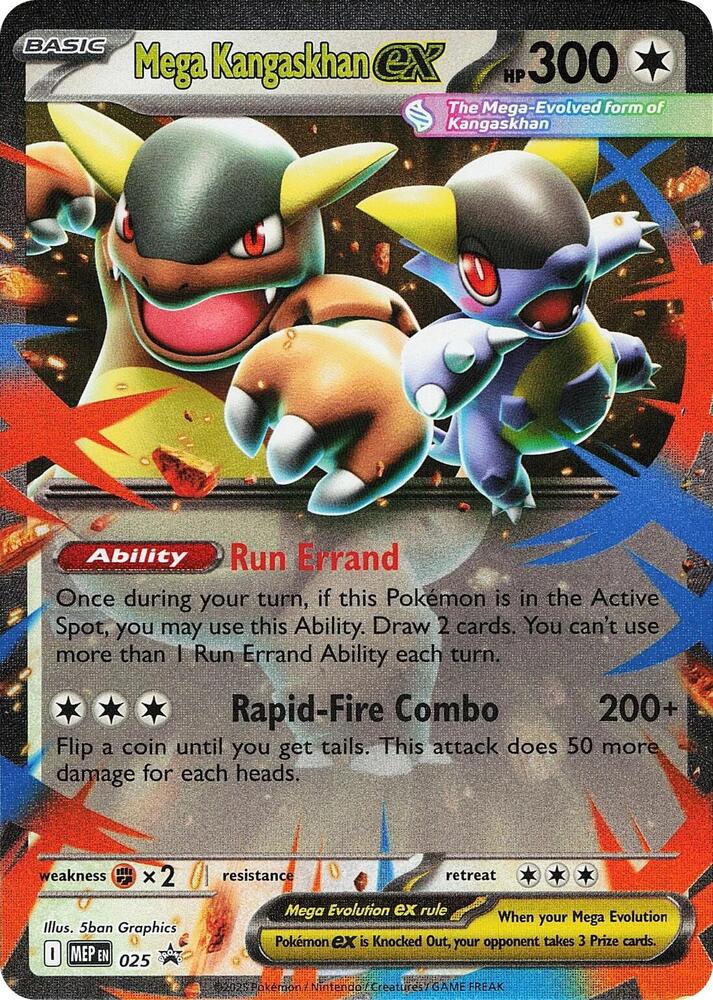 Mega Kangaskhan ex - 025 - Mega Evolution Promo