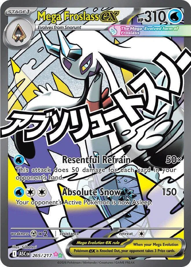 Mega Froslass ex - 265/217 - Ascended Heroes