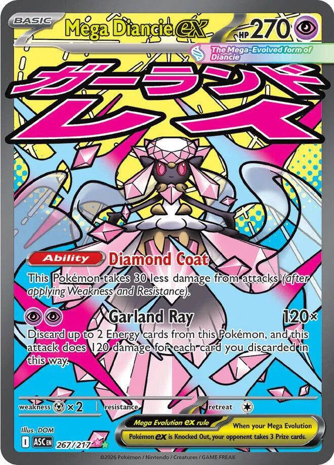 Mega Diancie ex - 267/217 - Ascended Heroes