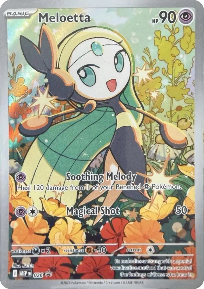 Meloetta - 026 - Mega Evolution Promo