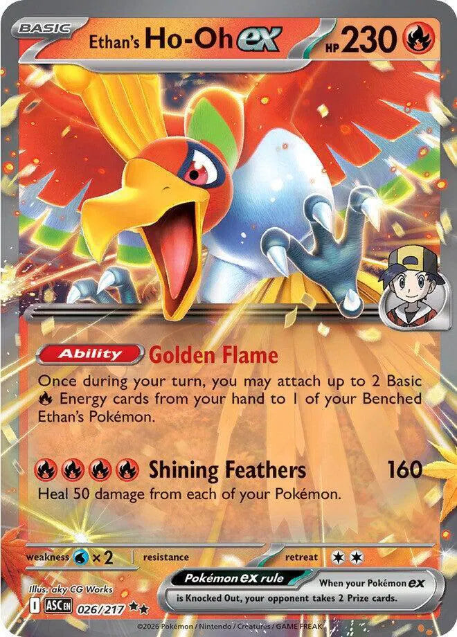Ethan's Ho-Oh ex - 026/217 - Ascended Heroes