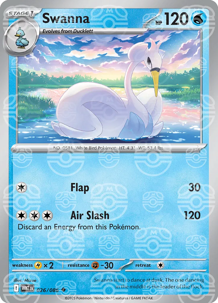 Swanna - 026/086 - White Flare