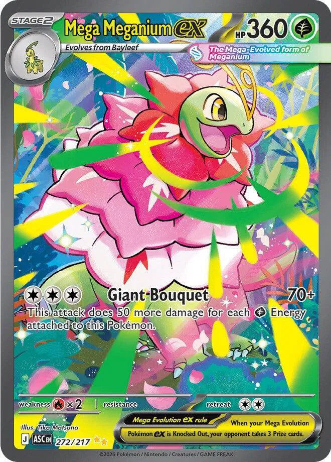 Mega Meganium ex - 272/217 - Ascended Heroes