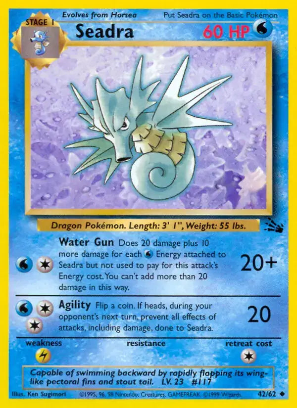 Seadra - 42/62 - Fossil