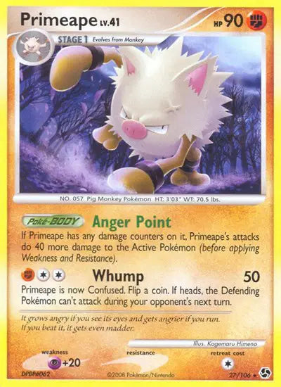 Primeape - 27/106 - Great Encounters