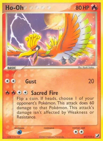 Ho-oh - 27/115 - Unseen Forces