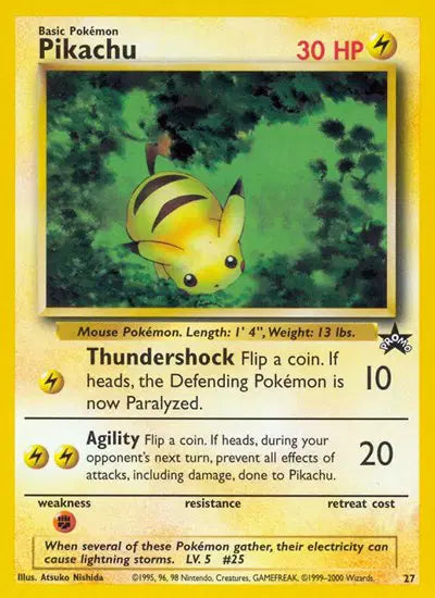 Pikachu - 27 - WoTC Promo