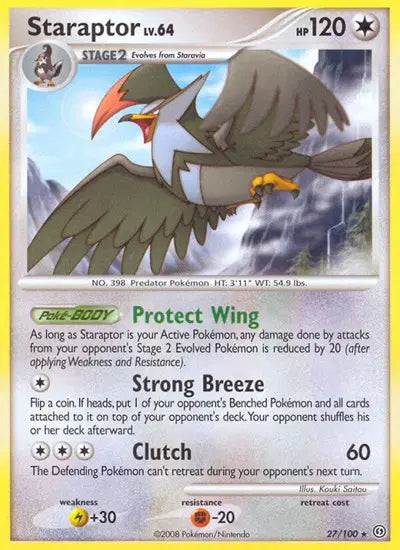 Staraptor - 27/100 - StormFront