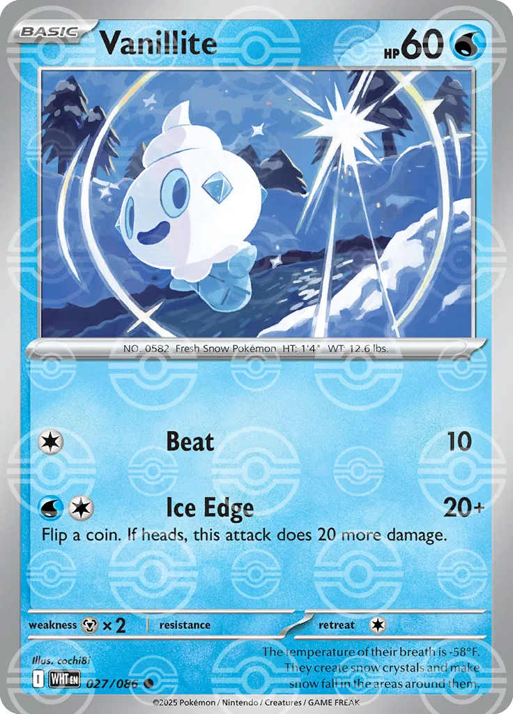 Vanillite - 027/086 - White Flare