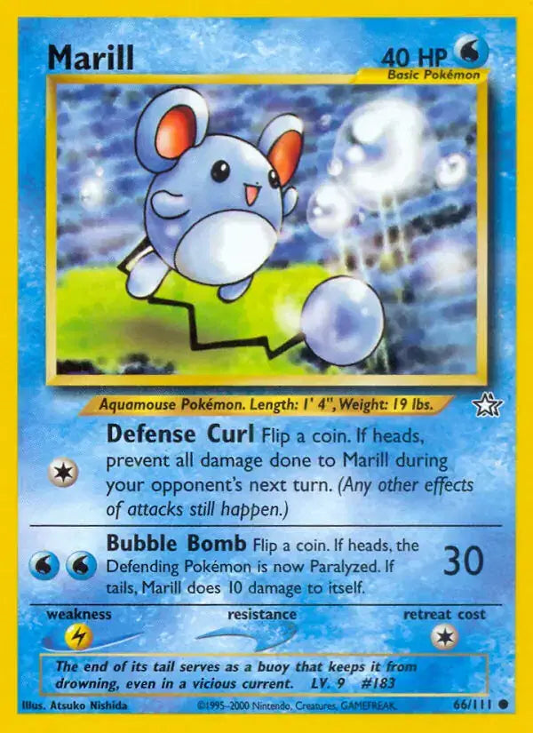 Marill - 66/111 - Neo Genesis