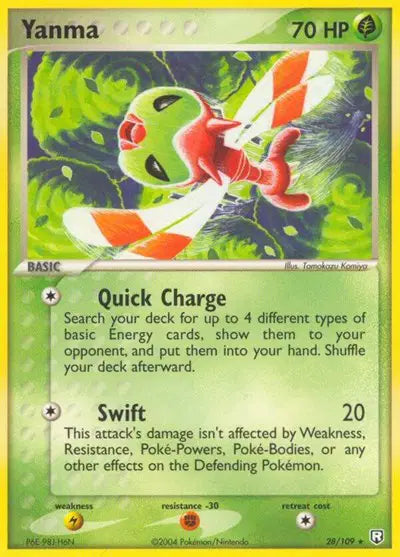 Yanma - 28/109 - EX Team Rocket Returns
